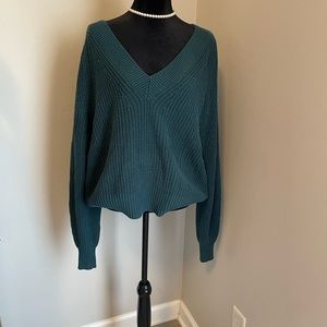 Target brand v neck slouchy sweater